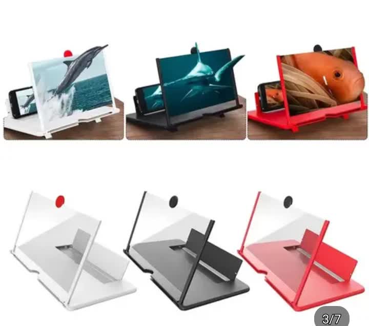 Loupe d écran pour smartphone noire