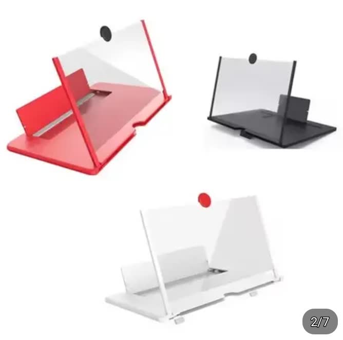 Loupe d écran pour smartphone blanc