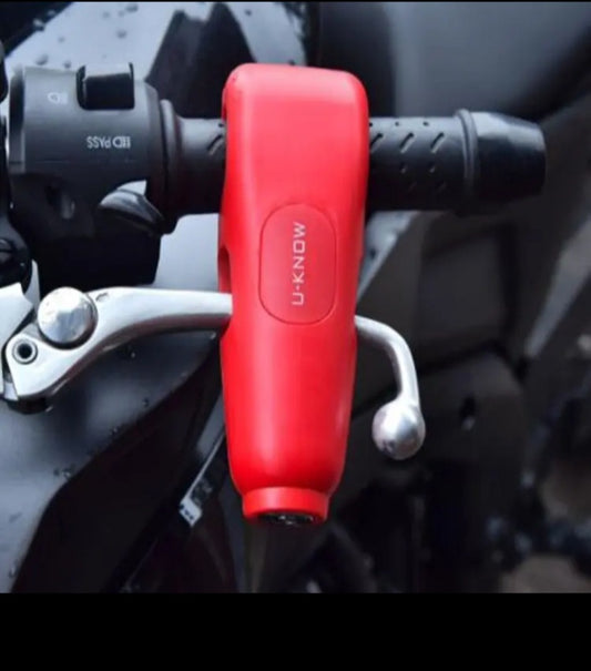 Antivol moto alarme rouge