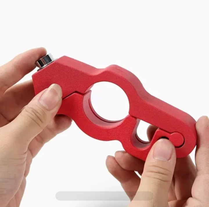 Antivol bloque guidon rouge