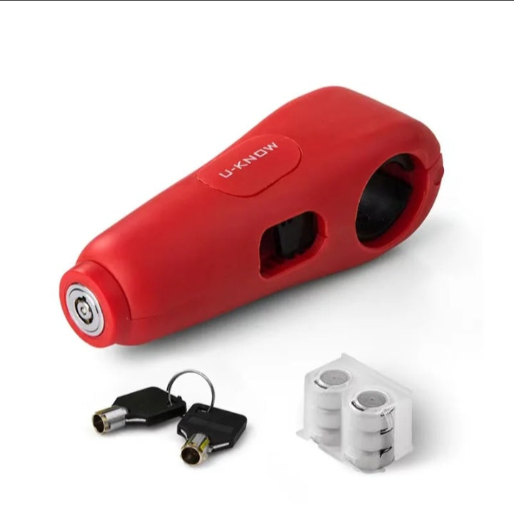 Antivol moto alarme rouge