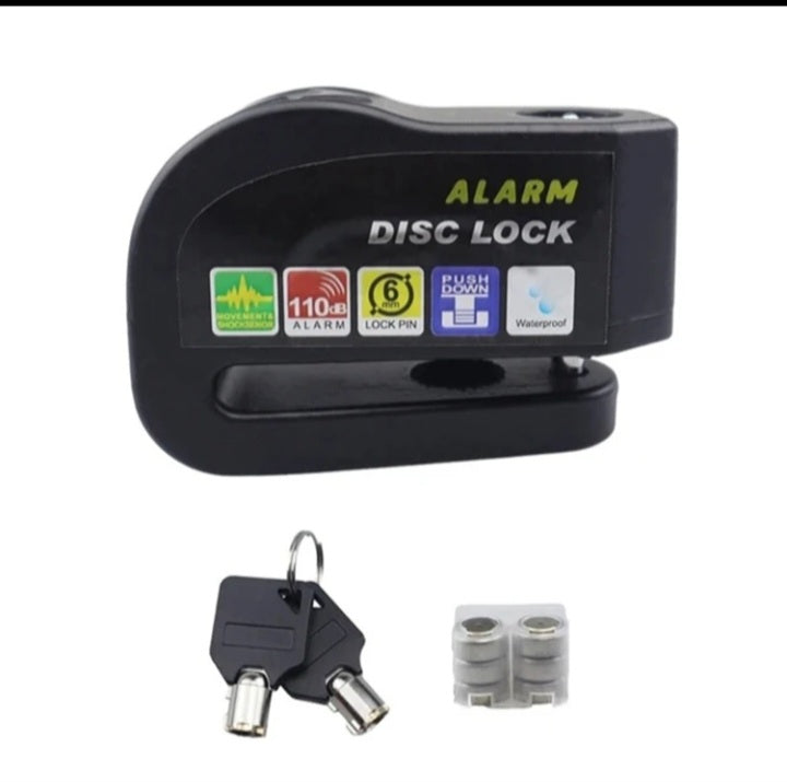 🛑 Antivol de Disque Moto avec Alarme 110 dB – Protection Maximale