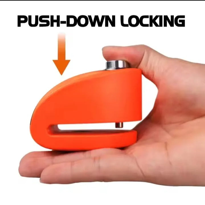 Antivol Moto Haute Résistance – Bloque Disque Compact et Solide