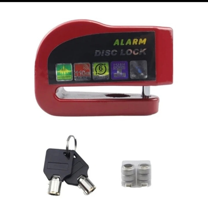 🛑 Antivol de Disque Moto avec Alarme 110 dB – Protection Maximale